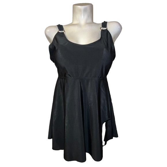 Unbranded Other - New Women's Size 3XL Black MODEST Tankini SWIM DRESS SWIMDRESS Top / NO BOTTOM